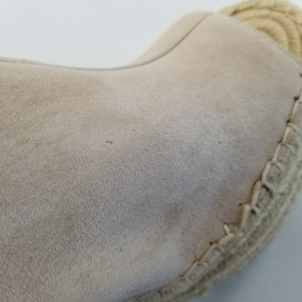 Kenneth Cole New York Olivia Espadrille Peep-Toe Wedge Sandals Shoes Size 11 - Picture 12 of 12